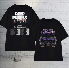 2026 Deep Purple World Tour T-Shirt, Deep Purple Rock Band Shirt