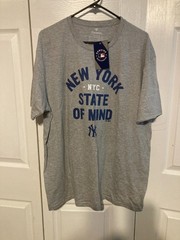 FANATICS New York Yankees “State of Mind” T-Shirt SIZE XL NWT. SEE PICTURES