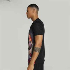 PUMA x One Piece AOP Short Sleeve T-Shirt Black New Four Emperors Unisex Japan