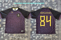 Sepultura 40th Anniversary Soccer Jersey S-5XL AOP 3D Shirt Men Tee TD1374