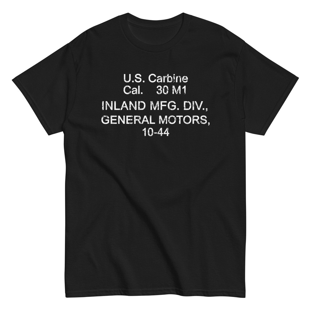 WWII M1 Carbine Rifle T-Shirt – Inland Division 1944 General Motors US Army