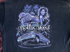 Vintage ODM Rollin Hard Lowrider Cholo Graphic Shirt-2XL-Y2K-Read-La Raza-2002