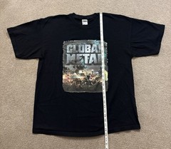 Vintage Global Metal Documentary Movie Promo Tee Shirt – Size XL *RARE*