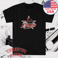 Roanoke Express Train Hockey Team Men’s Black Size S to 5XL
