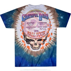 GRATEFUL DEAD-BANJO-SYF-2 SIDED TIE DYE T-SHIRT S-M-L-XL-XXL Garcia,Lesh,Wier