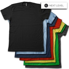 Next Level Apparel #3600 Super-Soft Ring Spun Cotton Blank T-Shirt – ALL COLORS!
