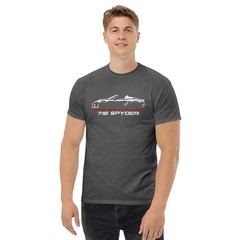 718 Spyder Open Top Flat Six Roadster Graphic Tee T-Shirt Gift T-shirt