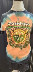 Sublime Tie-Dye Graphic Logo Crew Neck Short Sleeve Cotton T-Shirt – Size S