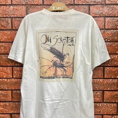 Vintage 00s Ralph Steadman “Old Scratch Flying Dog” Folk Art T Shirt / Fear and