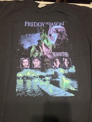 Mens Graveyard Goods Freddy vs Jason Poster Shirt Limited Colorway XXL 2XL