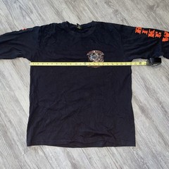 Hot Leather Bike Week Daytona Beach FL 2025 Black Long Sleeve Graphic Shirt Larg