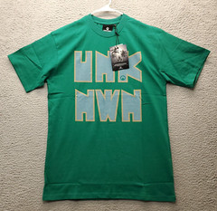 Unknwn Tee Shirt Mens Small Green Short Sleeve Streetwear Oversized Crew Neck