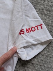 Mission Chinese Food Shirt Mens Small White 646-368-9819 Restaurant Mott St. NYC