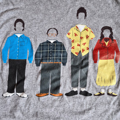 Ripple Junction Seinfeld Classic Lineup T-Shirt Heather Gray Size S
