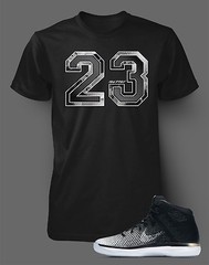 Men’s 23 Sport Tee Shirt to Complement AIR Jordan 31 FINE PRINT Sneaker T