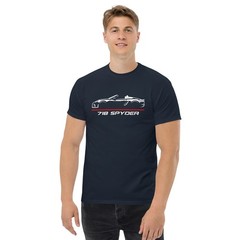 718 Spyder Open Top Flat Six Roadster Graphic Tee T-Shirt Gift T-shirt