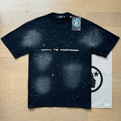 Hell Studios star Classic printed star white dots Tee Mens Short sleeved T-shirt