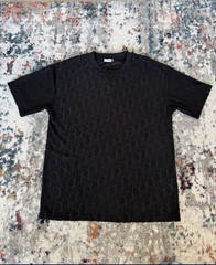 Dior Oblique Relaxed-Fit T-shirt/ Black – M