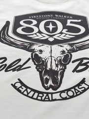 Fasthouse Men’s 805 Premier Outlaw Short Sleeve T-shirt Cold Beer Country Tee