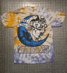 Online Ceramics Dead & Company Summer Tour 2019 Tie-Dye “Love Is Real” Shirt S