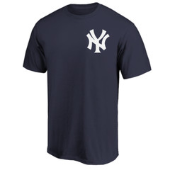 Bernie Williams T-Shirt New York Yankees Player Name and Number Soft Jersey Tee