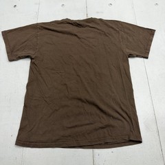 Fruit Of The Loom Shirt Mens Large Brown New York Graphic Tee Cotton Jersey