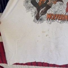 Size XXL – Vintage 1990 Spider-man Wolverine Shirt Comic 49 Single Stitch