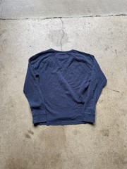 Lucky Brand Lived In Thermal Shirt Mens XL Blue Pullover Crew Neck Handcrafted