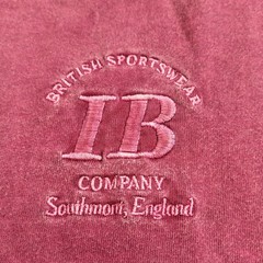 Illicit Bloc IB Sportswear Mens Medium T-Shirt Washed Magenta 300GSM 100% Cotton