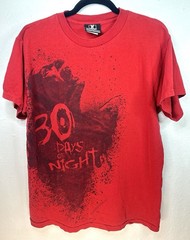 Vintage Horror 30 Days Of Night 2007 Movie Promo Graphic Tee Medium