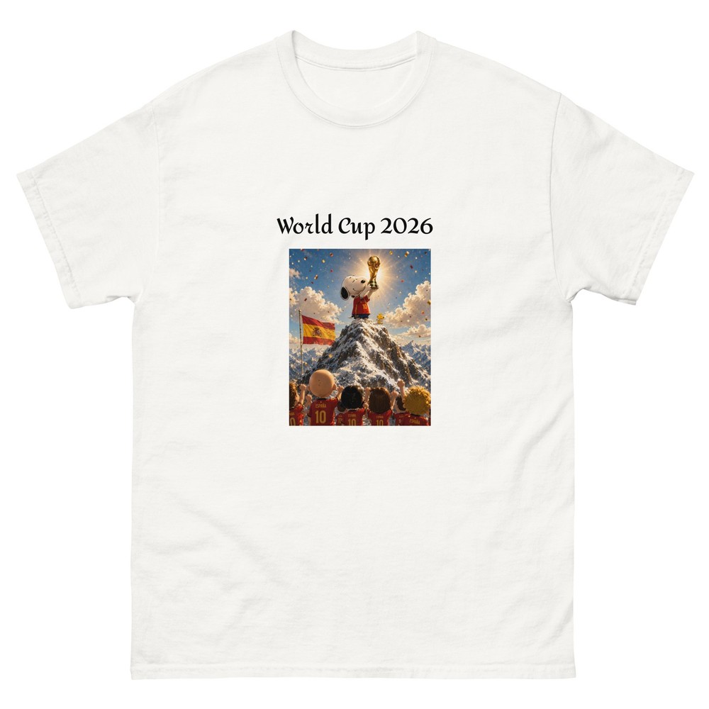 Spain World Cup Champs 2026 (Peanuts)