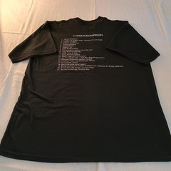 Unisex Adult M T-Shirt Graphic Front & Back Logic Vintage Ultra Cotton Academy