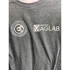 National MagLab Camp Tesla T-Shirt Gray FAMU-FSU College of Engineering STEM L