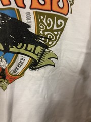 VTG 2000 The Black Crowes Flying Crowes Rock Tour T-Shirt White Men’s Size L