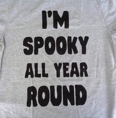 Mission Ridge Men’s Halloween T-Shirt- I’m Spooky All Year Round- Size S- NEW