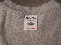 Shaka Wear 7.5 oz Super Max Heavyweight Short Sleeve Blank T-Shirt Sz XL LOT