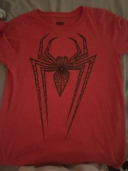 Marvel Spider-Man Boys Big Spider Logo Short Sleeve Graphic T-Shirt