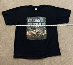 Vintage Global Metal Documentary Movie Promo Tee Shirt – Size XL *RARE*