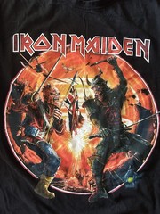IRON MAIDEN Tour Shirt Judas Priest Metallica Motorhead Megadeth Slayer Anthrax