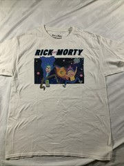 Rick and Morty – Adult Swim – White T-shirt – Men’s Size Large