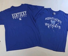 Lot 12 Men’s University of Kentucky Wildcats UK T-Shirts 2XL XXL Blue Gray