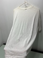 Vintage Deuces Wild Street Rods Rule White Tshirt Size XL ( See Pics ) Yellowing