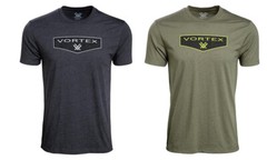 Vortex Optics Shield Short Sleeve T-Shirt Mens M/L/XL/2X Heather