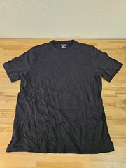 XXL / 2XL – BLACK – Kirkland Signature Men’s 100% Pima Cotton T-Shirt Tee