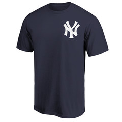 Jorge Posada T-Shirt New York Yankees Player Name and Number Soft Jersey Tee