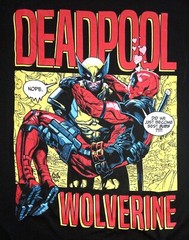 Deadpool Wolverine Unisex Adult Medium (M) 100% Cotton S/S t-shirt New Marvel