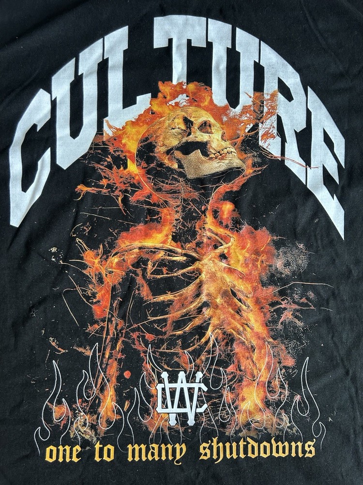 Shaka Wear Men’s Super Max Heavyweight Stylish T-Shirt XL World Famous CULTURE