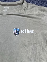Kuhl Men’s Medium Born In The Mountains Graphic T-Shirt Wildfibre Organic Cotton