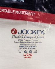 Jockey Classic Crew Neck T-Shirts 3-Pack 2003 Roomier Fit 100% Combed Cotton