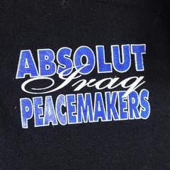 Absolut Iraq Peacemakers Shirt Mens XL Black Military Vodka Graphic Funny Tee T